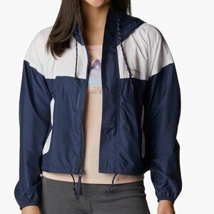 Columbia Flash Challenger Cropped Windbreaker Workout Jacket / Light Jacket